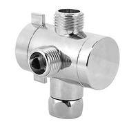 Válvula de ducha, desviador de ducha, derivación de ducha de tres vías para todas las mangueras de ducha estándar Mangueras de jardín/filtros de agua /(Interface 1)