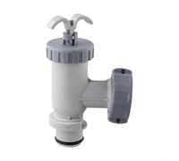 Válvula de émbolo, 1 conjunto de repuesto adecuado para bombas Intex 1500/2500/4000 GPH, cierre hermético, válvula para grandes piscinas sobre el suelo