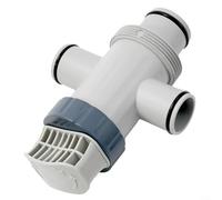 Válvula de émbolo de manguera doble dividida 11872 para piscinas Intex, compatible con modelos 26341W, 26351W y más, controla la separación de mangueras y las funciones de la bomba