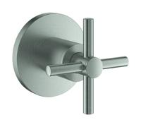 Válvula de empotrar Atrio de Grohe, con maneta en cruz, 29396DC0, Color: súper acero