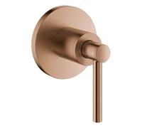 Válvula de empotrar Atrio de Grohe, con palanca de clavija, 29397DL0, Color: cálido atardecer cepillado