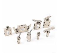 Válvula de empuje mecánica de latón, 2 posiciones de 35 vías, control neumático, antifugas, tamaño compacto para aplicaciones de alta seguridad (TAC2-41PP (TAC2-4V (llave))