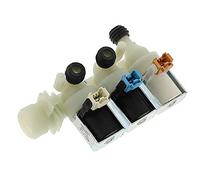 Válvula de entrada: 3 Vías: Indesit Hotpoint AQG, AQM, IWDE, WDD, WDF, Biblioteca Digital Mundial Series, Indesit IDWDC, IWDD, IWDE, PWDC, PWDE, PWDE, amplia, WIDL, WIDX Series lavadora-secadora válvula de solenoide de entrada Electrovalve LE3U 7 lt. RST2 5