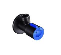 Válvula de entrada de agua caliente y fría de acero inoxidable, válvula de cierre for grifo de baño, válvula triangular for lavabo de cocina, regulador de presión de agua(Style 2)