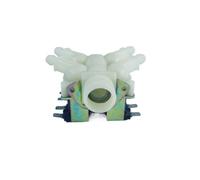 Válvula de entrada de agua de 4 vías for lavadora, compatible con Speed Queen, válvula de llenado Innet de 3/4" F380715, 110 V