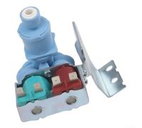 Válvula de entrada de agua de repuesto directo para refrigerador, secadora, lavadora, componente de válvula de llenado de agua para electrodomésticos (individual)