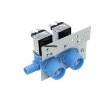 Válvula de entrada de agua for lavadora 285805 con soporte de montaje, compatible con Whirlpool, Kenmore y KitchenAid, lavadoras 21026, 285805VP, 3360387 y 3360388
