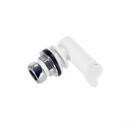 Válvula de entrada de agua para urinario G3/4 Rosca ABS Plástico Blanco (E) | Material ABS resistente, fiabilidad duradera, durabilidad de uso diario, acabado de porcelana blanca
