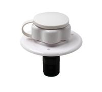 Válvula de Entrada de Gravedad para Autocaravana Entrada Agua para Válvula Antirretorno con Rejilla Acero Inoxidable Tapa Protectora con Compatible con 1/2 BSP G1/2 Adecuada para Caravanas y s