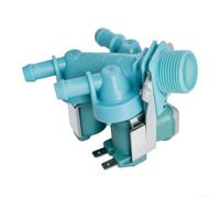 Válvula de entrada de lavadora DC62-00233B para Samsung, solenoide de 3 | Se adapta a combinaciones de lavadora y secadora de carga frontal, fija fugas de llenado lento sin llenado, 3 solenoides