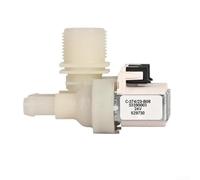 Válvula de entrada de lavadora de 24 V solenoide compatible con 33390003 529730 control de agua de plástico para sistemas de lavavajillas y secadora, fácil ajuste