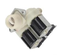 Válvula de entrada para lavadora FPS 180A, válvula solenoide de entrada de agua, pieza de repuesto, diseño de doble cabeza para máquina automática, carcasa robusta de metal y plástico, fácil