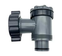 Válvula de entrada/salida Shunfaji compatible con Coleman, Intex, Bestway, bomba de filtro de piscina, repuestos para manguera 1-1/2 pulgadas