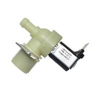 Válvula de entrada universal for fabricador de hielo FCD180G AC220V, válvula solenoide, interruptor de flujo de agua de plástico de 6 puntos, válvula de reposición de agua