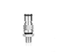 Válvula de entrada y salida de vino de acero inoxidable, accesorios de elaboración de cerveza para sistemas de destilación y fabricación de vino, plateado, 5,6 cm, kit de metal de uso general (gas