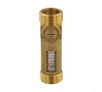 Válvula de equilibrio de flujo DN25 de latón con escala de indicador ajustable para optimización de flujo y seguridad del sistema HVAC (8-30L/m)