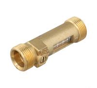 Válvula de equilibrio de latón compatible con HVAC DN20 Ajuste de flujo e indicador visual para una gestión eficiente del circuito (A)