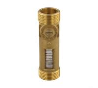 Válvula de equilibrio visual de latón DN25 para aplicaciones de calefacción y refrigeración de optimización del sistema de agua (8-30L/m)