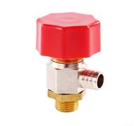 Válvula de escape automática de latón G18 de 1 punto con tapa roja que ofrece una liberación eficiente de aire atrapado y una mayor durabilidad para diversas aplicaciones