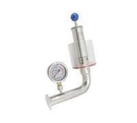 Válvula de escape automática de seguridad Tri-Clamp de Φ32 mm, diámetro exterior de 50,5 mm, con presión de 0,2 a 3,0 bar for la destilación de cerveza artesanal. para la elaboración de cerveza