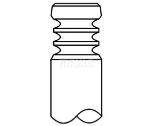 Válvula de escape MAHLE 029 VA 30519 000