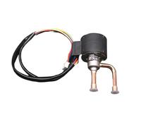 Válvula De Expansión Electrónica 4.2Mpa DC12V Válvula De Cobre Normalmente Cerrada For Aire Acondicionado Inversor De Refrigeración Y Bombas De Calor(DPF1.6)