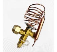 Válvula de expansión termostática RF para aire acondicionado, con puerto roscado R22 y equilibrado interno, mejora la eficiencia energética del sistema (1,5 mm)