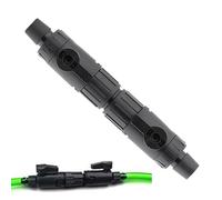 Válvula de filtro de acuario, válvula de agua de liberación rápida, desconector de pecera con reductor de manguera, válvulas de manguera de pecera, adaptador de control de flujo de agua para bombas de