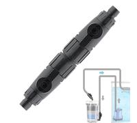 Válvula de filtro de acuario, válvula de agua de liberación rápida, desconector de pecera con reductor de manguera, válvulas de manguera de pecera, adaptador de control de flujo de agua para bombas de