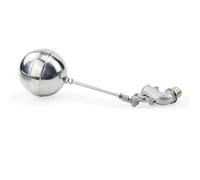 Válvula de flotador ajustable de acero inoxidable 304, bola flotante de codo de 1/2" a 1-1/4", 1 unidad(1inch)