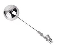 Válvula De Flotador Ajustable De Acero Inoxidable De 1/2", 3/4" Y 1" For Tanque De Agua, Control Automático Del Nivel De Agua.(1/2")