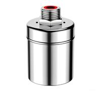 Válvula de flotador auto del control del nivel del agua 304 de acero inoxidable para el tanque de lluvia con resistencia da alta temperatura y acabado plateado de la seguridad (entrada superior F)