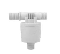 Válvula de flotador de 1/2 pulgadas, control de nivel de agua | de riego automático - Válvula fiable y duradera para riego de jardines, rociadores de césped, tanques de agua de granja, gestión