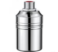 Válvula de flotador de acero inoxidable, regulador de nivel de agua, grifo de cierre automático para tanque de agua, coche de lavado solar, 0,2 - 10 kg para presión (0,5 Top Inlet)