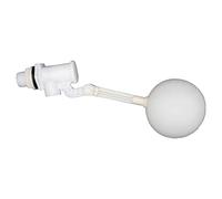 Válvula de flotador de baja presión ajustable for acuarios e industrias químicas-válvula de bola de flotador de alto flujo, 1 unidad(3/4inch Short)