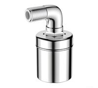 Válvula de flotador de control automático de nivel de agua de acero inoxidable 304, apagado automático, kit de interfaz múltiple para tanque de agua y cisterna, diseño de alto flujo, resistente a la