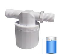 Válvula de flotador de control de nivel de agua, válvula flotante automática de 1,27 cm, controlador inteligente, accesorios de piscina para riego comercial industrial, agrícola, estanque de piscina