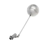 Válvula de flotador de tanque de agua de acero inoxidable DN15, sensor de control de flujo ajustable for torres de enfriamiento y sistemas solares, 1 unidad