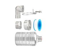Válvula de flotador | Flotador de acero inoxidable para tanques | Uso comercial automático antigoteo para fuentes piscinas estanques