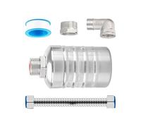 Válvula de Flotador para Control de Nivel de Agua - Cierre Automático para Llenado de Tanques - Accesorio de Acero Inoxidable para Piscinas, Bebederos de Ganado y Destiladores