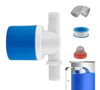 Válvula de flotador para sistemas de agua - Instalación fácil y automática,Válvula de flotador depósito almohadilla de agua | Para piscinas bebederos para ganado casa dormitorio apartamento