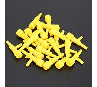 Válvula de Flujo de Aire Ajustable para Acuario para Accesorios de Peceras, Regulador de Oxígeno Duradero para Tubo de 4 Mm, Paquete de 20, Adecuado para Entusiastas de Las Peceras