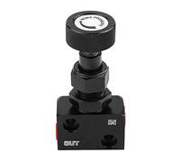 Válvula de freno, válvula proporcional de freno de coche de cierre de freno, capacidad de válvula de cierre de freno de uso generalizado para coche para hombre(black)