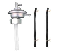 Válvula de Gasolina Presurizada M16 x 1.5 - Grifo de Combustible Universal con 2 Mangueras, Grifo de Combustible Para Motocicletas, Grifo de Combustible para Pit Bike Quad Bike