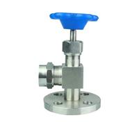 Válvula de globo de aguja de acero inoxidable JX49W/H304/201 (DN15 201 resistente)