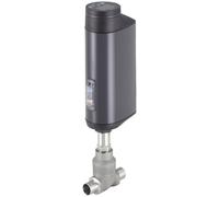 Válvula de Globo Eléctrica de Acero Inoxidable DN 32 Control de Procesos NC con Extremo Soldado - 3361 - 20014918