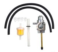 Válvula de grifo de combustible para Honda TRX300 TRX250X TRX250 TRX200SX - Encendido y apagado para interruptor de reserva con filtro y líneas 1985-1992