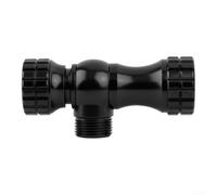 Válvula de inflado rápido de bicicleta, cabezal inflador de aleación de aluminio para neumáticos de bicicleta de carretera y montaña, compatible con válvulas M/F, portátil para ciclismo