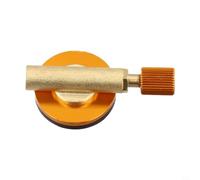 Válvula de interruptor de estufa de gas de camping de repuesto para cilindro tipo tornillo, adaptador de seguridad de aleación de cobre para cocinar al aire libre y barbacoa, ajuste de 52 mm M7 x 0,75