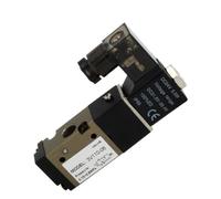 Válvula de inversión electromagnética dos posiciones y tres vías 3v110-06 -NC/sin válvula aire normalmente abierta cerrada tipo 1 Uds(4mm,3V110-06-NO AC220V)